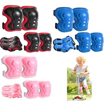 Kinder-Knieschützer, Ellenbogenschützer, Schutzausrüstung, Sicherheitsausrüstung für Rollschuhe, Radfahren, Fahrrad, Skateboard, Inline-Reiten, Sport