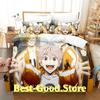 Fashion Anime WIND BREAKER Beding Set Printed Bed Linen Set With Pilowcase Bed Soft Duvet Cover Soft Single Double Quen Super King-Sized Dimensionsd