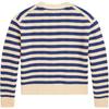 Polo Ralph Lauren Striped Cotton V-Neck Knitted Cardigan Kids Cardigans 313964944-001