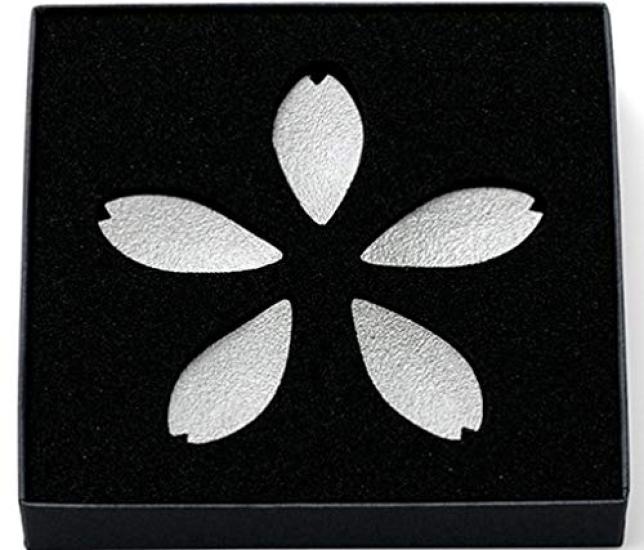 

Japanese paper Chopstick rest Sakura 5 pieces [Nousaku wrapping] - -