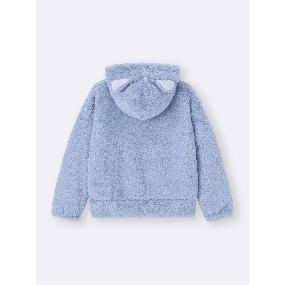 GU by Uniqlo Kids Marshmallow Feel Full Zip Parka  Cat 