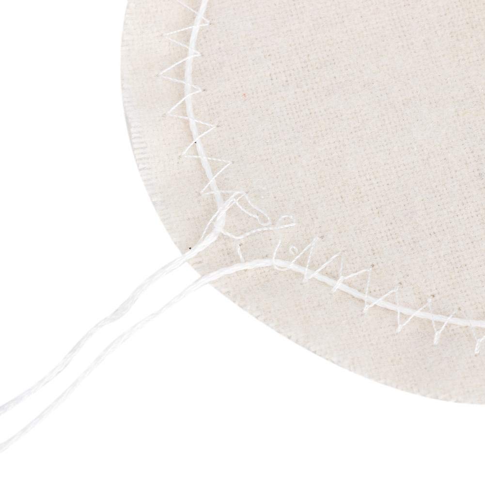 10pcs Cotton Cloth Coffee Filters Reusable Coffee Cloth Replacement Filters for Siphon Pot