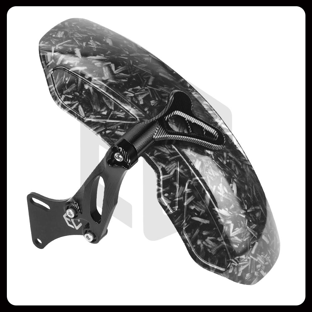 Motorcycle Rear Fender For SYM Husky ADV 125 150 200 /ADX 125 /ADXTG 150 /NAGA 155 Extended Mudguard with Aluminum Alloy Bracket