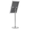 A3 Poster Stand Silver Aluminum Alloy