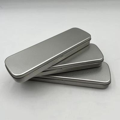 1 Stück Neue Rechteckige Metall-Stiftebox Füllfederhalter Geräumiges Federmäppchen Vielseitige Blechdose