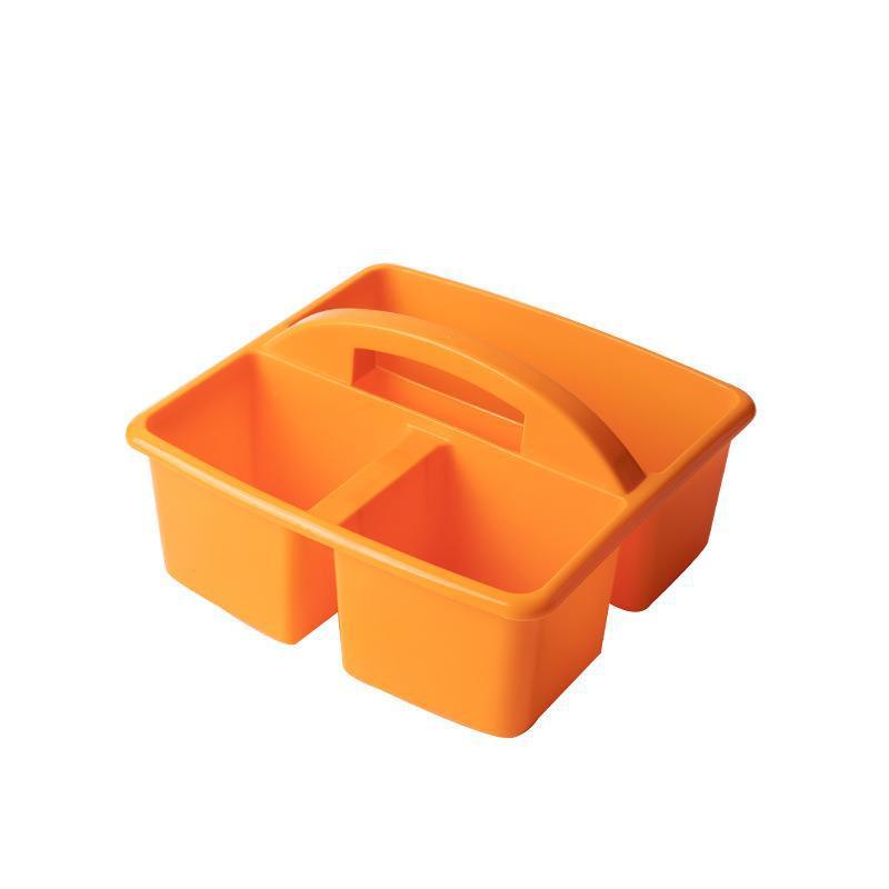 Plastic Storage Basket With Compartments For Kids School Crafts And Toy Organization