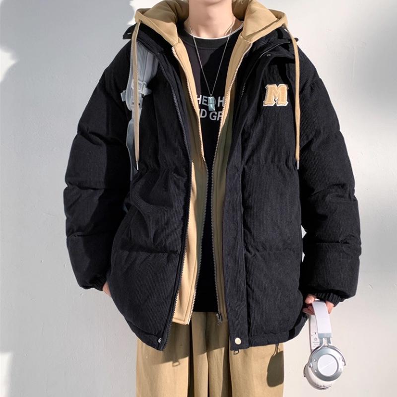 Men's Thickened Corduroy Two-Piece Sports Jacket - Winter Warm, Trendy Workwear