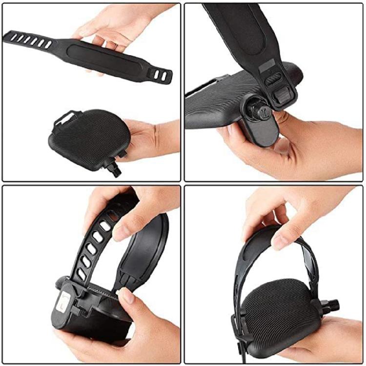 Heavy Duty Exercise Bike Pedal Strap Exercise Bike Pedal Belts Heavy Duty Adjustable Length Universal Pedal Strap