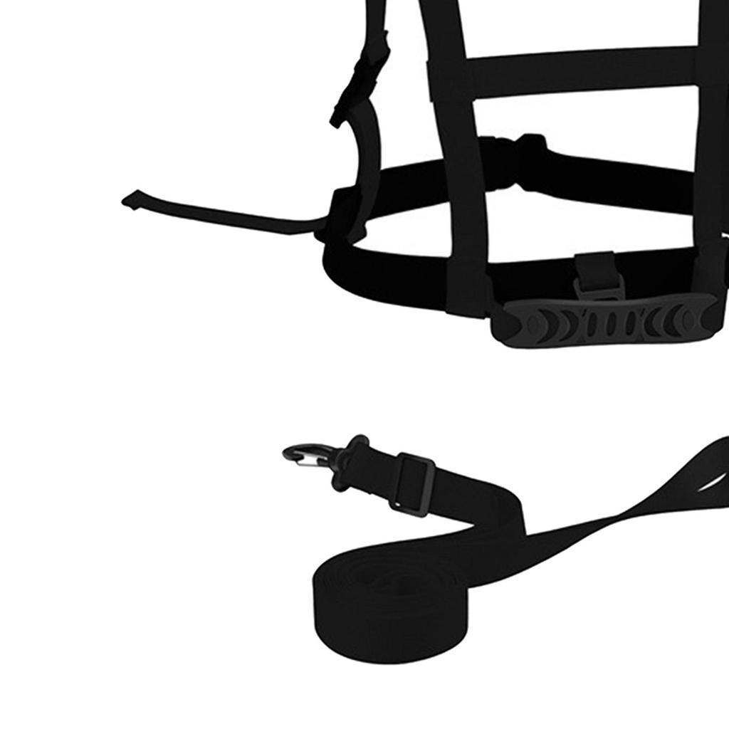 Children's ski harness for training snowboards Safety shoulder straps Speed