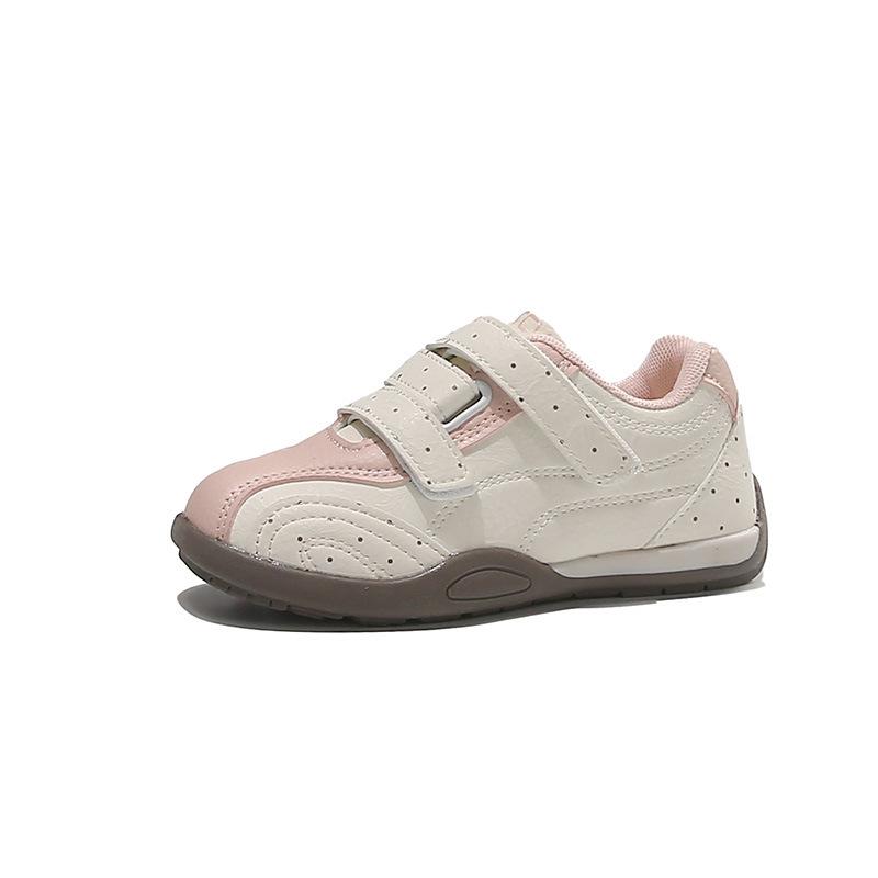 Hook Loop Casual Skate Shoes Ins Trendy Minimalist All-Match Flat White Sneakers Lightweight Retro Trainers for Students Girls