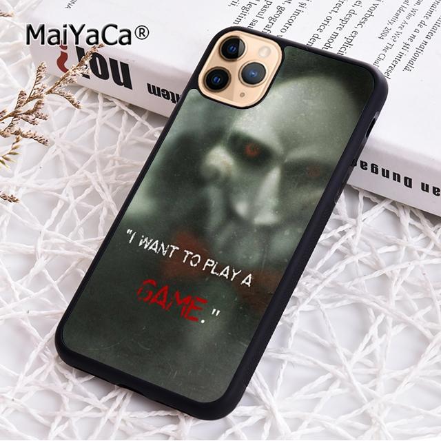 MaiYaCa Jigsaw Saw Phone Case Cover For iPhone 17 Air 16 15 6s plus 11 12 13 14 pro max plus shell coque