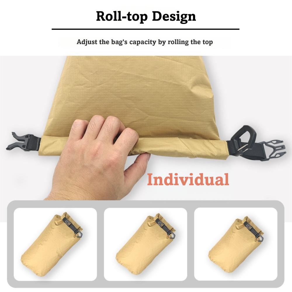 Foldable Waterproof Dry Bag Large Capacity Floating Bag Hiking Storage Bag Adventure Paddle