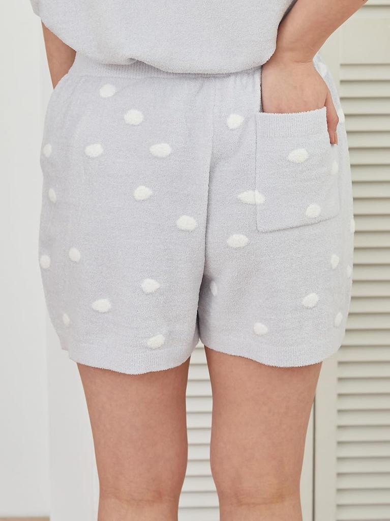 gelato pique Seal Print JQD Pullover Shorts Set Blue & (PWNT252016) Women's
