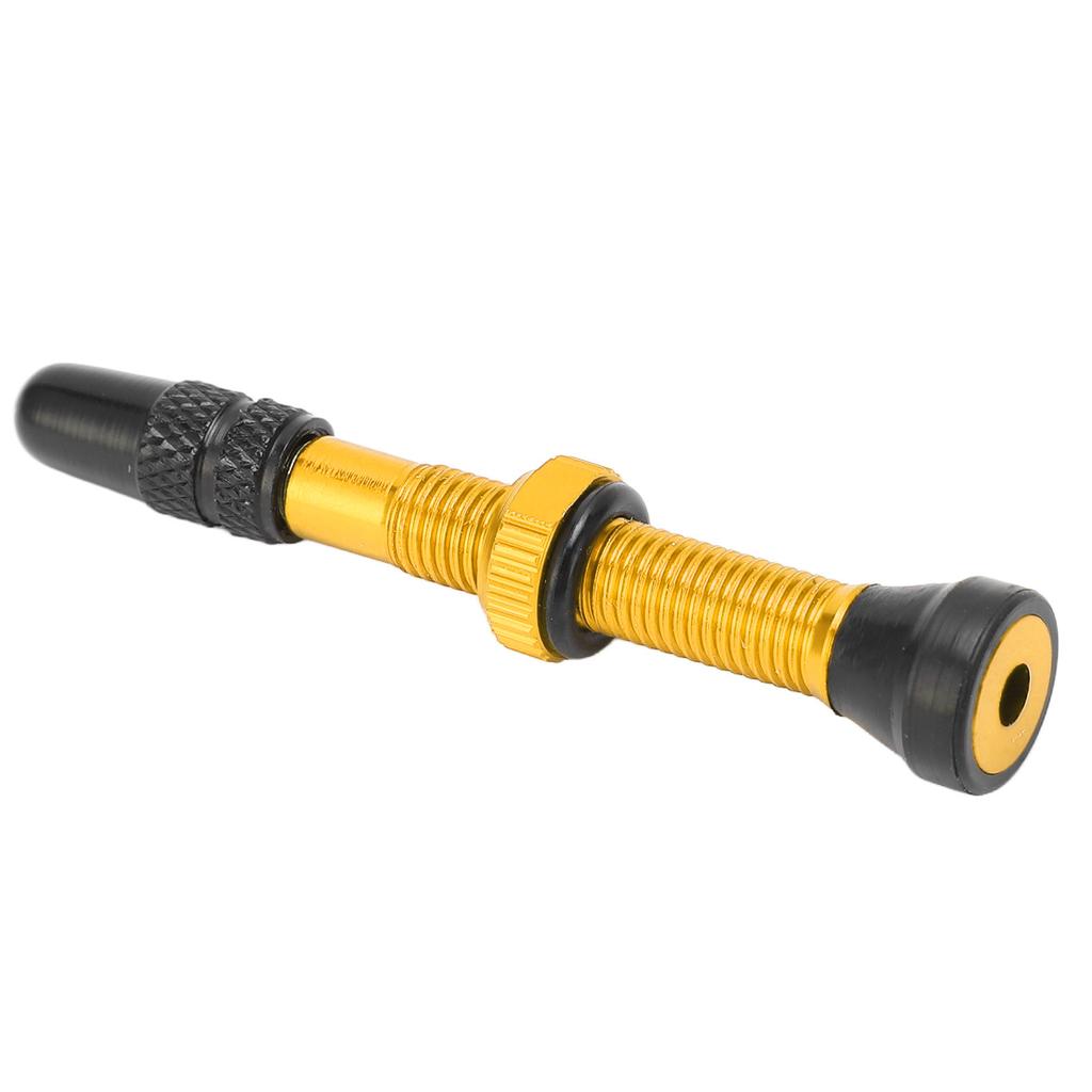Tubeless Valve Stems Anodized Aluminum Alloy Vacuum Extension 40MM for Presta Valve for Road Bikes