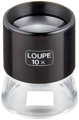 Shinwa Sokutei Loupe High Magnification with Scale 28mm 10x 75571 T-2