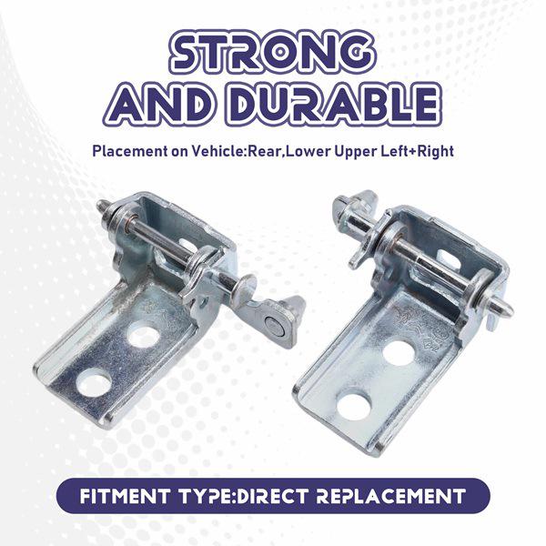 4-Piece Set: 9035EW, 9035ET, 9035EX, 9035EV – Fits 2010-2015 Peugeot 308 Hinges