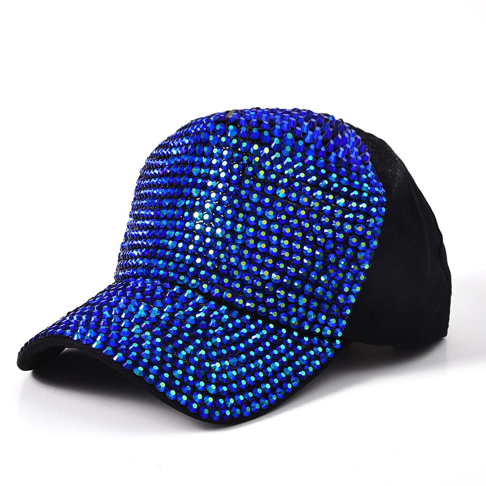 Casquette de Baseball Polyvalente Mode Femme Chapeau Diamant