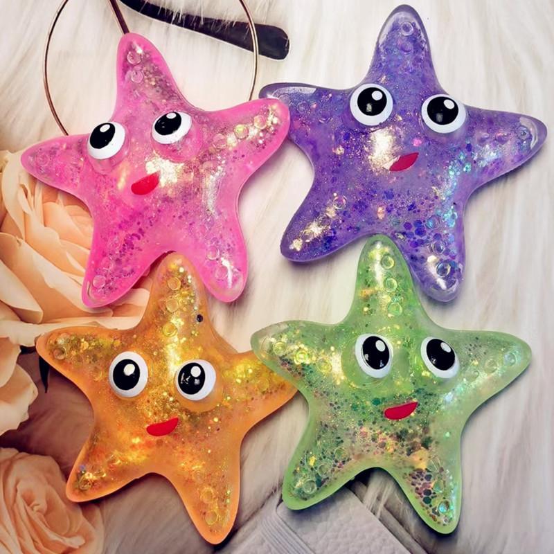 New Model Sea Star Stress Relieving Tool: Toy Maltose Pinch Music, Slow Rebound Stress Relieving,