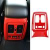 Red Rear Air Conditioner Vent Outlet Panel Trim For Jeep Grand Cherokee 2011-20