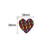 Xh047 Heart Shaped Gift Sealing Stickers For Valentine's Day Party Diy Crafts