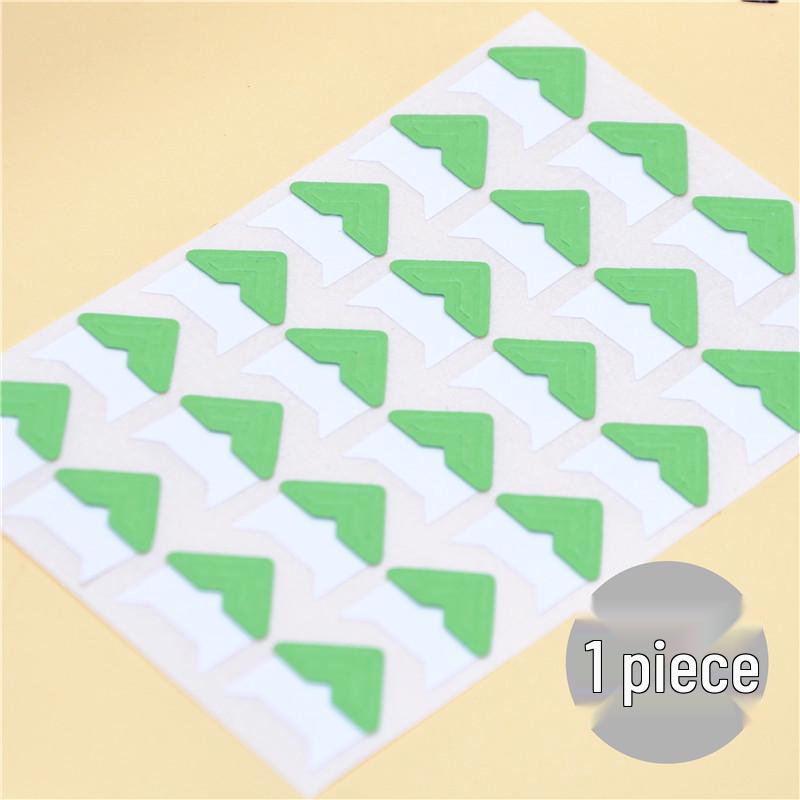 Korean Retro Kraft Paper Photo Corner Stickers, DIY Colorful Album Accessories for Baby Albums