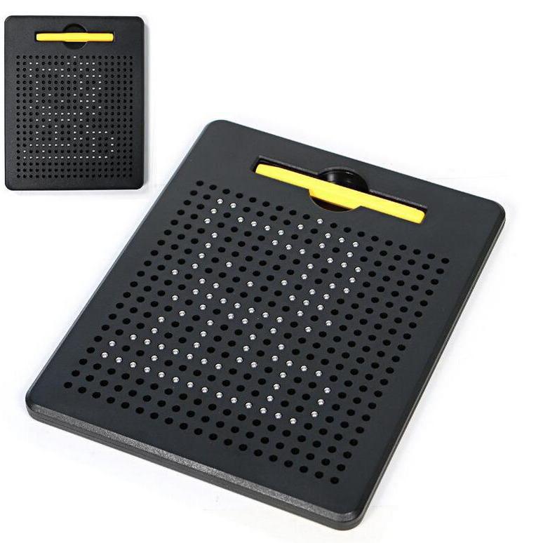 Children's Magnetic Drawing Board with 380 Steel Balls and Magnetic Beads