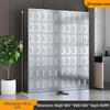 Stainless Steel 70-Compartment Employee Cup Cabinet with Door