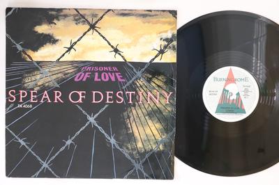 12inch Record SPEAR OF DESTINY - Prisoner Of Love TA4068 BURNING ROME RE 1984 UK Rock Used