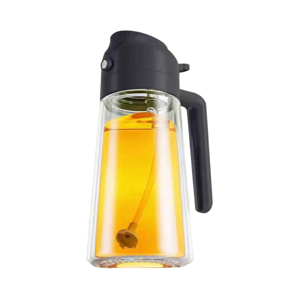 Kitchen Oil Spray Bottle, Glass Fogging Oil Sprayer for Cooking, Multipurpose Household Oil Bottle for Spraying & Drizzling