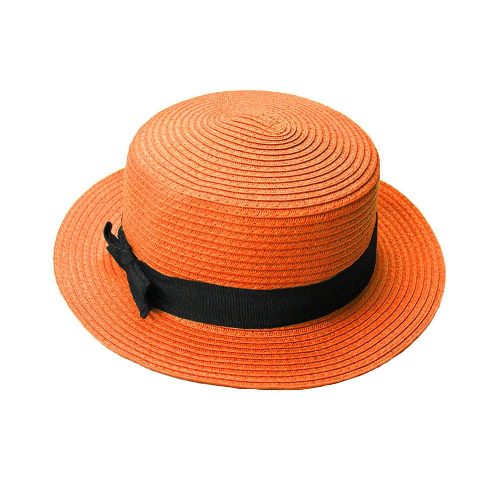 New Fashion Women Lady Fedora Hat Trilby Bowknot Straw Panama Beach Sun Hat