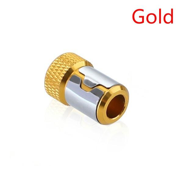 

2 шт. 6,35 мм универсальные съемные для отверток магнитная отвертка магнитное кольцо ручные инструменты золотой