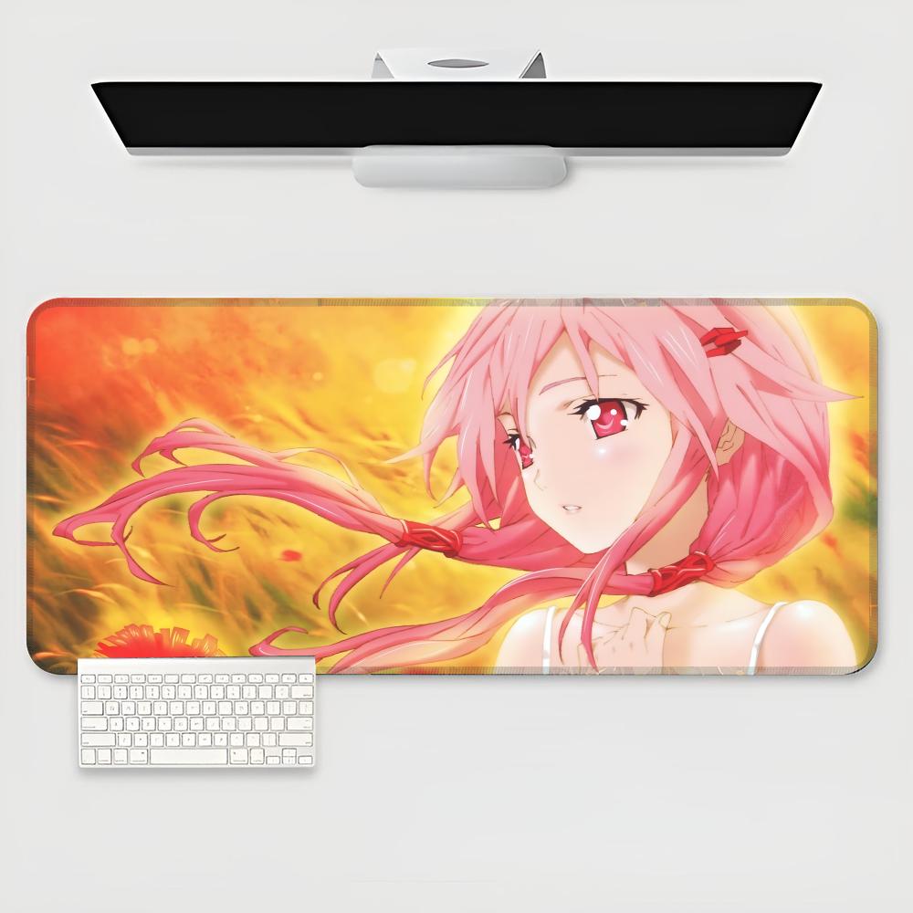 Guilty Crown Mouse Pad game teclado XXL Mouse Pad Large Computer Laptop Non-slip Keyboard Desk Mat Mousepad