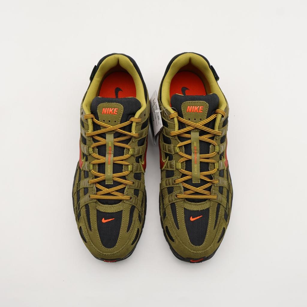 IH0946-300 Nike P-6000 Premium Cordura Olive Flak Black Quantum Moss (Men)