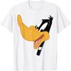 Looney Tunes Daffy Duck Großes Gesicht T-Shirt