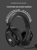 Dual-Mode 2.4G Wireless Gaming Headset with Bluetooth and Mic