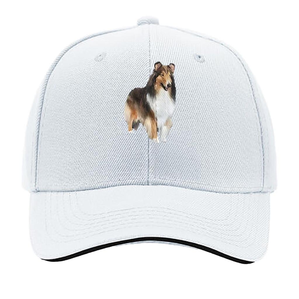 Collie Charm Dog Grace Hip Hop hat Fashion Outdoor Sports Sandwich Baseball Cap
