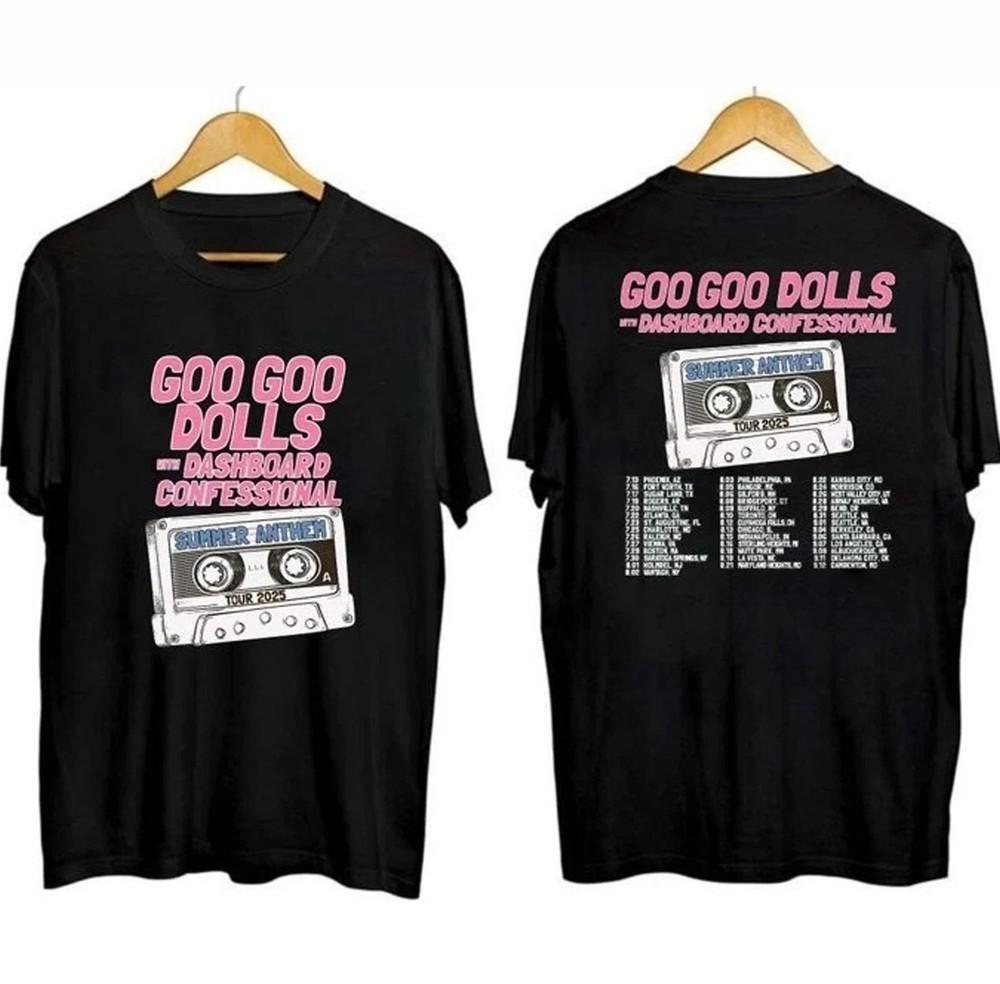 Goo Goo Dolls Summer Anthem Tour 2025 TShirt Unisex T-Shirt L