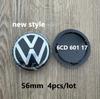 For VOLKSWAGEN 4pcs 56/65/70/76mm Wheel Center Hub Caps For Volkswagen PASSAT LAVIDA Sagitar BORA JETTA GOLF POLO Lamando T-Cros CWR1