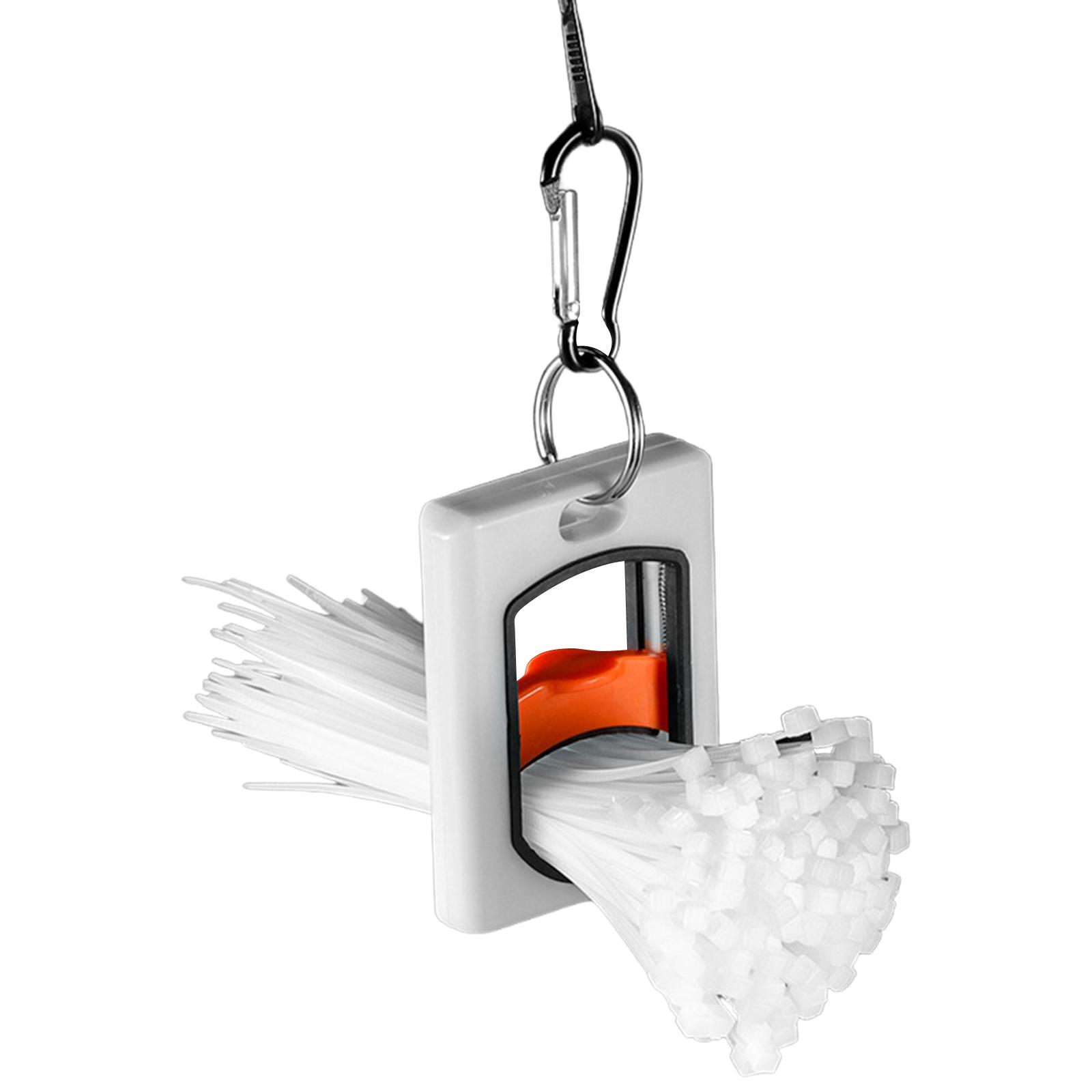 

Square Cable Tie Organizer Glow In The Dark Cable Tie Holder Wire Tie Storage Keeper for Multi-Purpose Indoor Outdoor Use spain