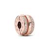 New Authentic Copper Plated Rosegold Heart Bird Butterfly Bead Charms Flower Charm Bead Charms Compatible With Pandora Bracelets Necklaces Women Diy J