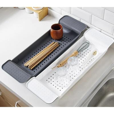 Zubehör Dusche Badezimmer Ausziehbarer Buchhalter Badewannenregal Badewannenablage