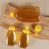 Clear Sauce Jar With Not Spill Lid Plastic Convenient Transparent Condiment Bottle for Everyday Cooking Needs