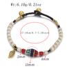 Ethnic Nature Stone Nepal Copper Beads Bracelet Women Men Vintage Tibetan Buddhist Mantra Hand Prayer Wheel Bracelets Zircon