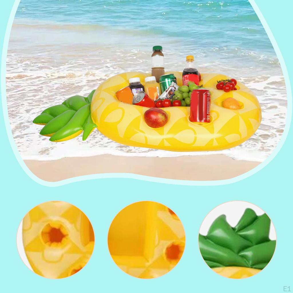 Inflatable Float Drink Holder Beverage Food Refreshment Table Tray Buffet Serving Bar for