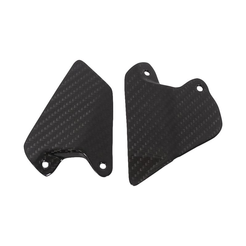 For Ducati 748 916 996 998 100% Carbon Fiber Front Rearset Heel Guard Mount Plate Cowling Motorcycle Fairing