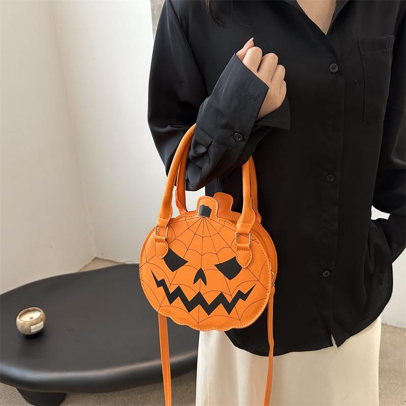 2025 Autumn New Fashion Foreign Trend Casual Messenger Bag Trend Large Capacity Beautiful Personality Small Round Bag
