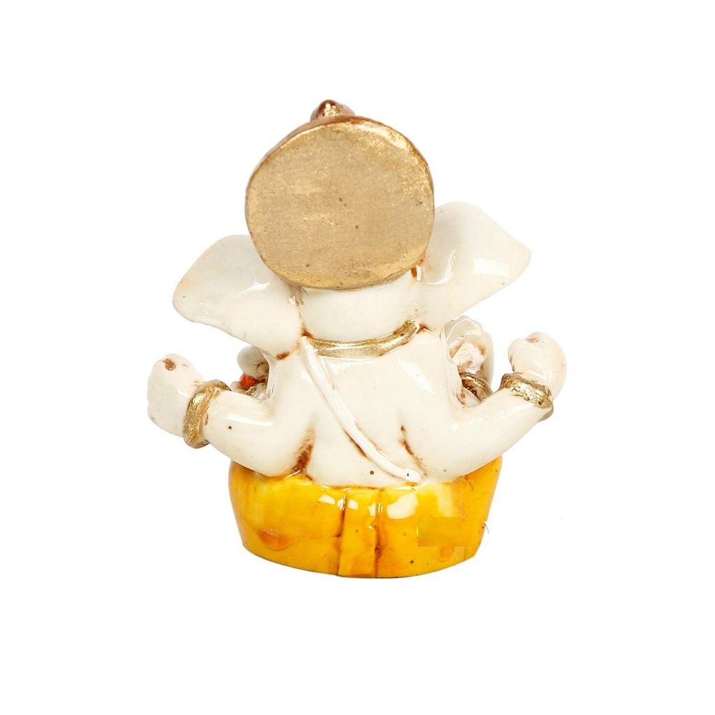 Ganesh Idol Murti Statue for Car Dashboard Gift Lord Ganesha Ganpati Idols Showpiece Figurine for Home