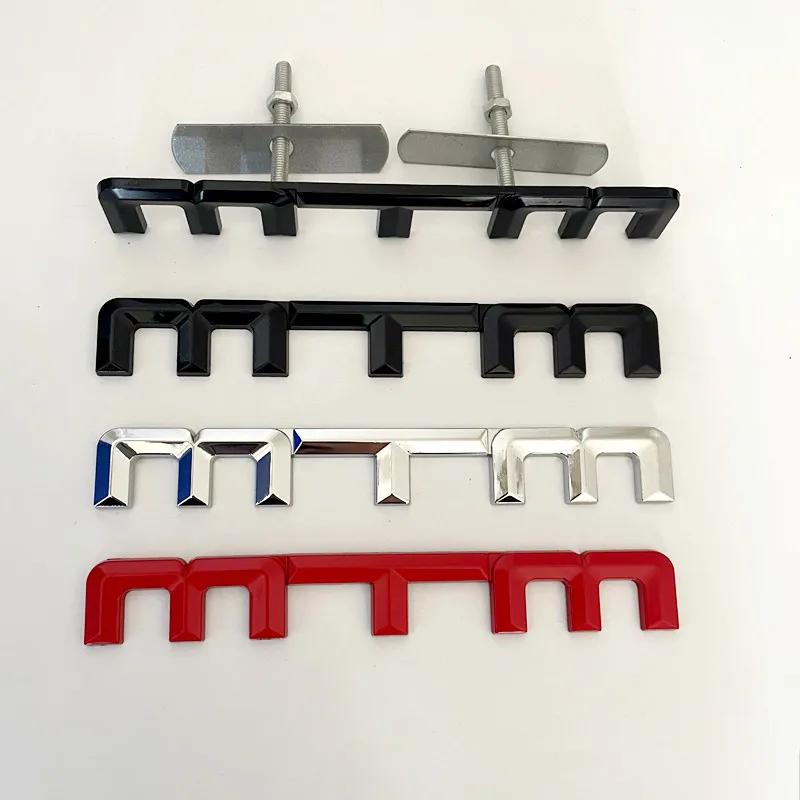 New 3D Metal MTM Car Body Side Badge Rear Trunk Emblem Sticker for Volkswagen VW Golf Passat Jetta Touareg Tiguan Polo CC BoraNB10