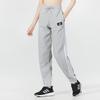 Adidas Solid Stripe Logo Casual Jogger Knit Pants Women Bottoms Grey H57312