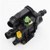 Engine Cooling Water Outlet Thermostat Assembly 9807198480 for Peugeot 208 308 408 3008 Citroen C3 C4 DS3 DS4 1.2T